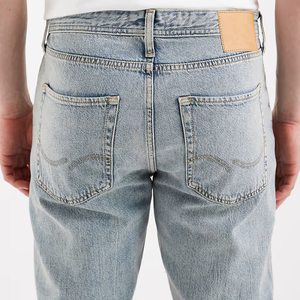 Nouveau design 2026 – Jean baggy bleu délavé pour homme, coupe décontractée, taille basse, jambe droite - Product Image 5