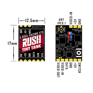 Nano VTX TINY de 48 Canales y 350mW con Placa de Expansión LED para Drones RC de Carreras Tipo Toothpick Whoop - Product Image 1