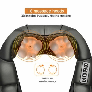 Masseur de cou Shiatsu électrique, machine de massage relaxante complète pour les épaules et le dos, pétrissage, autres produits de massage - Vente chaude - Product Image 3