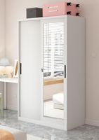Armoire en acier à motif imprimé personnalisé, casier de rangement métallique pour vêtements avec miroir pour vestiaire, achat en gros pour projets d'ingénierie