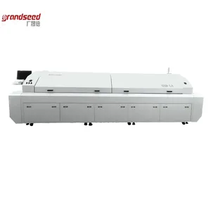 GRANDSEED GSD-L8 Large Professional LEED Free SMT Reflow Oven with Soldering Station Factory Direct Sale