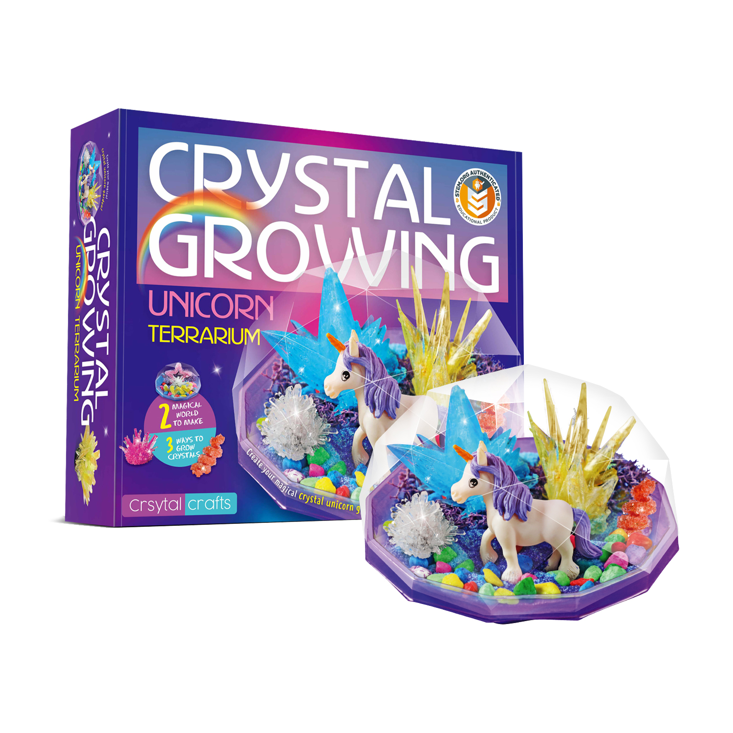 Unicorn Crystals Grow