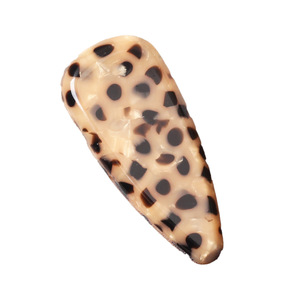 Stylish Versatile Retro Side Fringe Clip Sweet <strong>Cool</strong> Leopard Print Acetate Duckbill <strong>Hair</strong> <strong>Accessory</strong> for Parties - Product Image 5