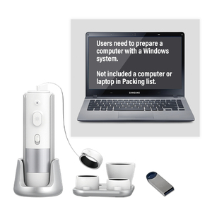 最新のヘッドスパAIヘア & 頭皮分析機ヘアアナライザー印刷レポート付き - Product Image 2