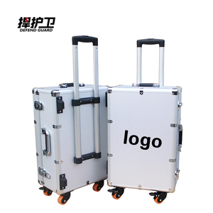 Factory-Made Aluminum <strong>Flight</strong> Case <strong>Suitcase</strong> with Wheels Durable Hard Box Tool Case Customizable OEM Support Made in China - Product Image 5