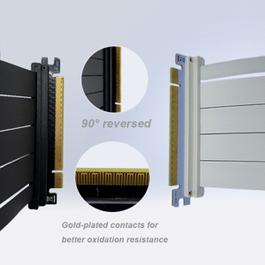 KBQCONN alta calidad al por mayor duradero Pcie 4,0 X16 <span class=keywords><strong>Pci</strong></span> Express Riser Extender Cable - Product Image 3