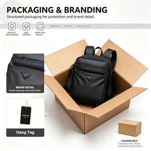 <span class=keywords><strong>Borsa</strong></span> a <span class=keywords><strong>Tracolla</strong></span> Leggera in Poliestere Impermeabile, Multicomparto, Resistente, alla Moda, Casual da Uomo per Affari - Product Image 5