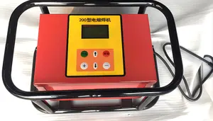 Saldatrice di plastica automatica 500mm elettrofusione attrezzatura per saldatura plastica ad ultrasuoni