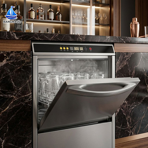 <span class=keywords><strong>Lavabicchieri</strong></span> Commerciale a Caricamento Frontale Sottobanco, Igienizzante ad Alta Temperatura, a Risparmio Energetico, in Acciaio Inossidabile, per <span class=keywords><strong>Bar</strong></span> - Product Image 1
