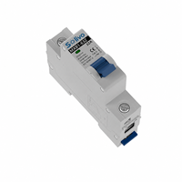 Interruptor de Circuito de CC Solivo 250V 1P 16A 6kA de Alta Capacidad de Ruptura, MCB Solar Fotovoltaico MXB1-63Z