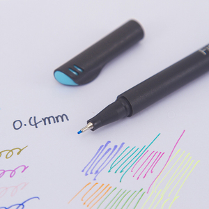 Marqueurs de calligraphie à pointe fine de couleur personnalisée par le fabricant, ensemble de stylos pour croquis, <span class=keywords><strong>caricatures</strong></span> et lignes fines, pour enfants, école et bureau - Product Image 3