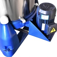 Machine de déshydratation industrielle en acier inoxydable de 25 kg, déshydrateur centrifuge 220V/380V pour l'usine de produits laitiers