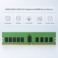 Mémoire serveur M393A2K40EB3-CWE 16 Go DDR4 3200 ECC RDIMM PC4-25600R Single Rank pour Farm de serveurs, Fourniture OEM