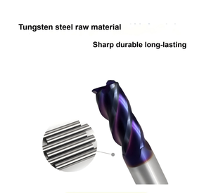 Customizable Corner radius <strong>end</strong> <strong>mill</strong> Hrc65&deg; Tungsten Carbide Milling Cutter 4 Flutes <strong>Round</strong> <strong>Nose</strong> Cutter - Product Image 4