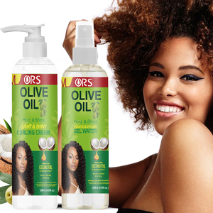 Cire coiffante professionnelle à l'huile d'olive pour <span class=keywords><strong>salon</strong></span>, contrôle des bords, mousse capillaire bouclante 4C, sérum protecteur thermique pour <span class=keywords><strong>coiffure</strong></span> - Product Image 5