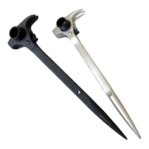 Clé à cliquet multifonctionnelle pour échafaudage, avec fonction de levier et tête de marteau - Product Image 1