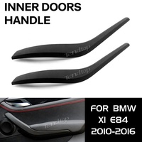 Poignée de porte intérieure de qualité E84 pour BMW X1 E84 2010-16, poignée intérieure à motif, poignée intérieure de porte passager, accoudoir, 4 pièces