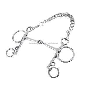 Embouchures pour chevaux avec crochets et chaîne de rênes - Product Image 3