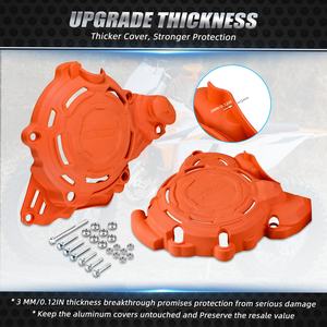 Kit de couvercle d'embrayage d'allumage de carter NiceCNC PA6 pour KTM 250 300 EXC XCW 2024 250XC <span class=keywords><strong>300SX</strong></span> 2023-2024 - Product Image 2
