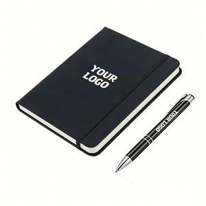 Cuadernos de Regalo con Logotipo Empresarial Personalizado, Cuadernos Escolares de Tapa Dura A5 A6 de PU, Cuadernos de Cuero - Product Image 1