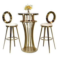 Tabouret de bar moderne en acier inoxydable 201, chaise de bar à hauteur de comptoir pour bar, pub, café, restaurant, hôtel, salon