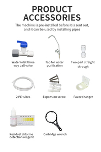 Nhà Máy Điện 0.01 Micron Siêu Lọc Màng 5 Giai Đoạn Nước Uống Lọc Siêu Lọc Máy Lọc Nước Hộ Gia Đình - Product Image 5