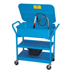 Fervi lavaggio vasca Su carrello cesti PER La pulizia accessori รถเข็นเคลื่อนที่ - Product Image 1
