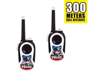 Nouvel ensemble talkie-walkie populaire 2025 de 300 m, longue portée, pour enfants, jouet récepteur portable, <span class=keywords><strong>police</strong></span>, dinosaure, militaire, interactif parent-enfant - Product Image 4