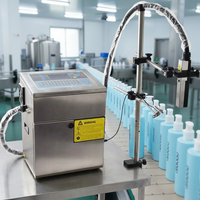 Codeur jet d'encre économique pour ligne de production, imprimante jet d'encre à petits caractères, machine d'impression CIJ, machine de codage de date et de lot