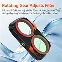 Boîte de rangement Pocket 4P, coque de protection anti-chute, boîte de protection pouvant contenir des accessoires de filtre