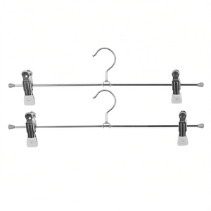 Mawa Superclip Metal Trouser Hanger 40cm Silver 2-Pack - Product Image 2