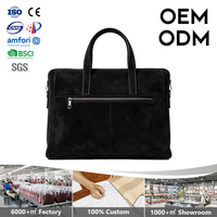 Sac à bandoulière en daim personnalisé pour homme 13-14 pouces, sacoche d'affaires pour ordinateur portable, sac de voyage pour homme, Bolsa Para Portatil