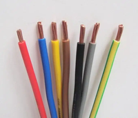 Câble BV 450/750V 1mm 2.5mm 4mm, fils électriques, câble en cuivre flexible