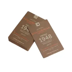 Custom Logo Tag Papier Kleding Tags Swing Ticket Voor Kleding