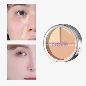 Novo multifunzione crema minerale impermeabile copertura completa contorno viso correttore di lunga durata professionale Unisex - Product Image 3