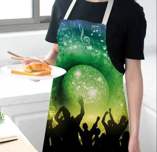 Custom Printed Waterproof Cotton Kitchen Cooking Restaurant BBQ Painting Crafting Plain Bib Sleeveless Apron