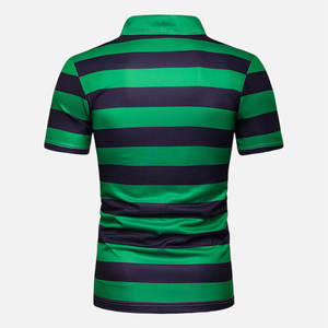 Nouvelle mode 2021, chemise pour homme, vente en gros, haute qualité, décontractée, col, manches courtes, épaisse, grande taille, respirante, imprimée - Product Image 2