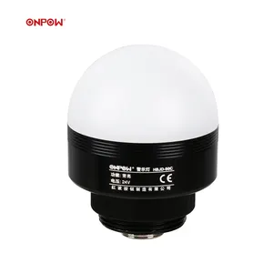 new beautiful product ONPOW (CE, ROHS) HBJD-50C/SZ/RYG/24V flash light and discontinue buzzer warning light signal tower lamp