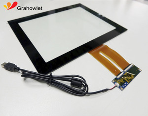 Hx1501802 pcap (điện dung dự) 15 inch công nghiệp USB Màn hình cảm ứng Bảng điều chỉnh 4x3 cảm ứng thủy tinh nông nghiệp y tế nhà thông minh - Product Image 4