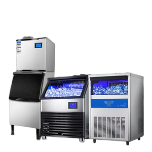 Máquina para Hacer Cubitos de Hielo de 880 LBS (400 kg), Precio de Fábrica, Máquina de Hielo Independiente - Product Image 1