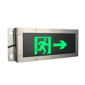 Đèn <span class=keywords><strong>Led</strong></span> Đường Hầm IP65 Chạy Bằng Pin Giá Thấp Của Nhà Máy HONGMAO Đèn Khẩn Cấp Gắn Tường Gắn Hồ Sơ - Product Image 1