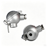 Boîtier de connexion pour thermocouple IP65 en aluminium et acier inoxydable, tête de transmission OEM, tête de thermocouple tungstène-rhénium
