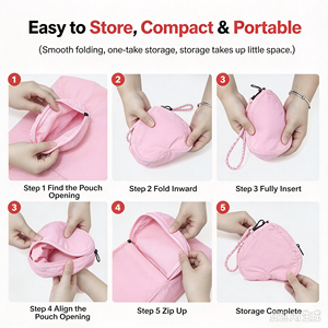 Factory Custom Logo <b>Foldable</b> <b>Shopping</b> <b>Bag</b> – Large Capacity Waterproof Nylon <b>Foldable</b> Tote Sustainability OEM/ODM - Product Image 2