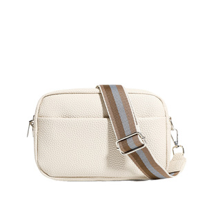 Borsa a <span class=keywords><strong>tracolla</strong></span> <span class=keywords><strong>piccola</strong></span> da donna di lusso elegante borsa a <span class=keywords><strong>tracolla</strong></span> morbida con chiusura a cerniera fodera in poliestere per ragazze - Product Image 3