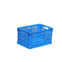 Panier de manutention en plastique 450*305*240mm, caisses de déménagement en plastique pour entrepôt de fruits et stockage de légumes