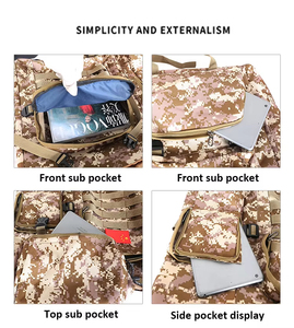 Sac à dos tactique camouflage étanche chasse Camping survie Trekking sac à dos camouflage sac à dos tactique - Product Image 6