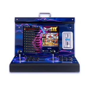 15 Inch Mini Pandora Arcade Box Dx2 Retro Arcade Game Console 9800 In 1 Muntautomaat Arcade Retro Bartop Machine