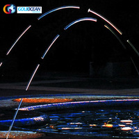 CONCEPTION LIBRE Décoratif Extérieur Sautant Jet Laminaire Fontaine D'eau