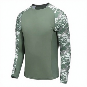 Camisas de Pesca de Manga Larga para Hombre, de Alta Calidad, Personalizadas, Talla Grande, Protección Solar UPF 50+, Ligeras, Elásticas y Refrigerantes, de Poliéster - Product Image 3