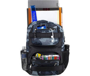 Échantillon gratuit Grands compartiments de rangement pour planche à roulettes régulière Sac de transport pour planche à roulettes Sac à dos avec étui pour ordinateur portable - Product Image 5